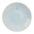 Churchill Stonecast Deep Coupe Plates Duck Egg Blue 225mm (12 Pack) - Image 1