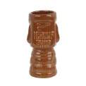 Beaumont Ceramic Molokai Tiki Mug Brown 360ml - Image 2