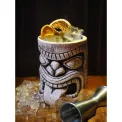 Beaumont Ceramic Toscano Lono Tiki Mug Coffee Brown 450ml - Image 2