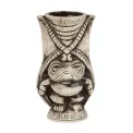 Beaumont Ceramic Kane Tiki Mug Coffee Brown 400ml - Image 1