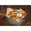 Beaumont Round Galvanised Tin Serving Platter 304mm - Image 2