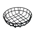 Beaumont Round Bread Basket Black 203mm - Image 1