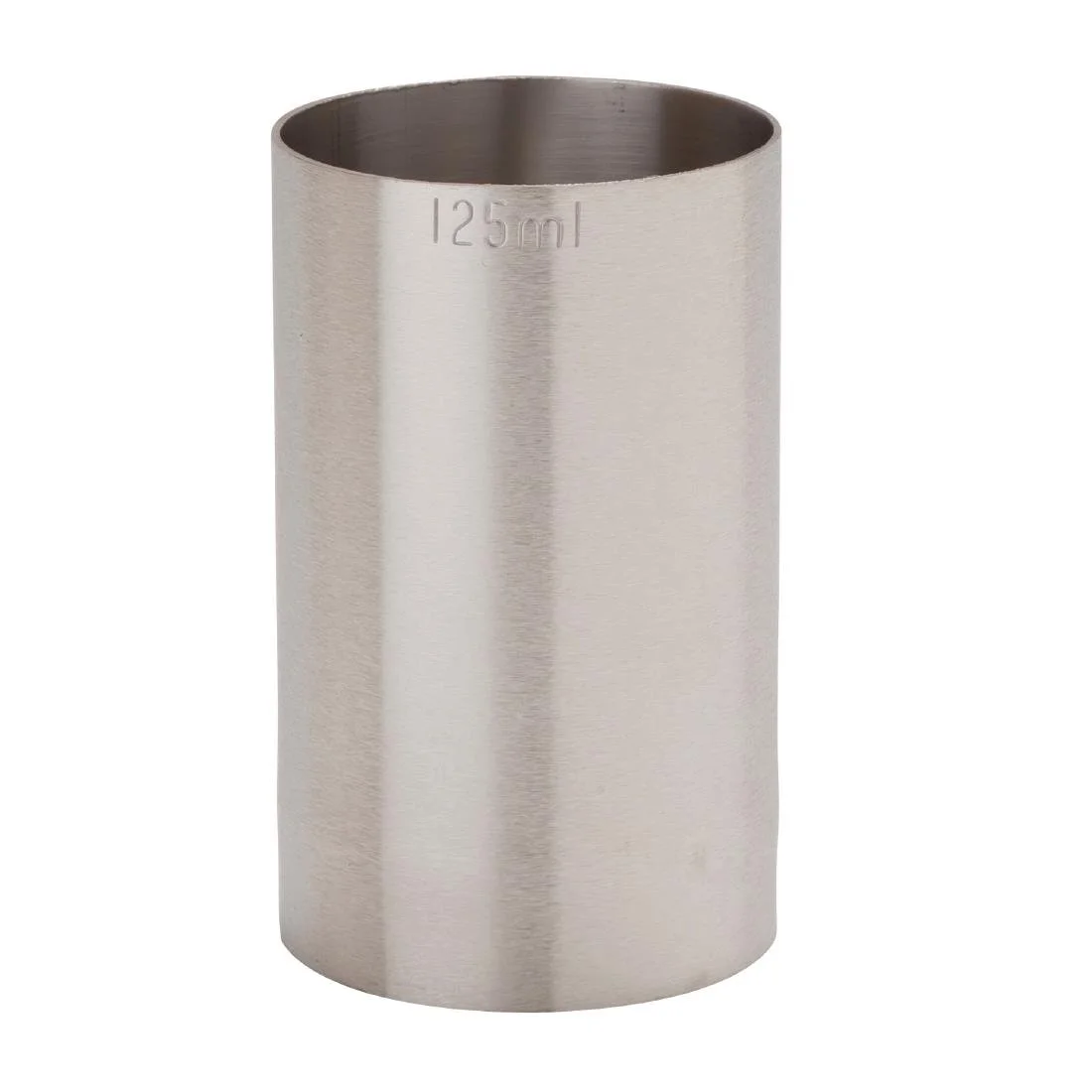Beaumont Stainless Steel Thimble Wine Measure 125ml CE Marked - Image 2