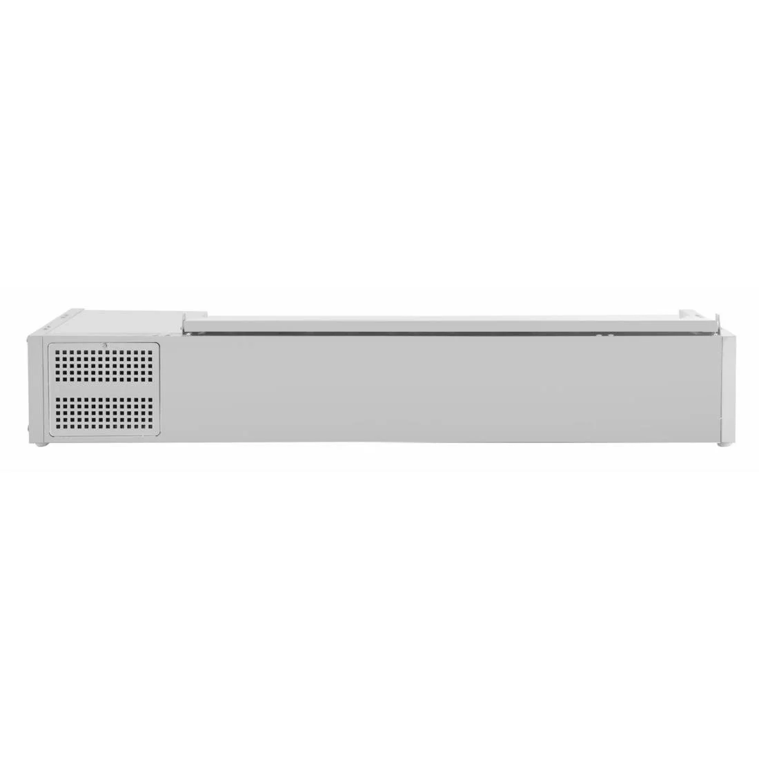 Polar G-Series Countertop Prep Fridge with Lid 6x 1/4GN - Image 2