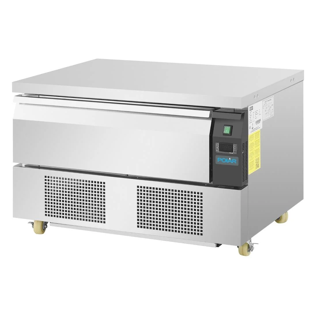Polar U-Series Single Drawer Dual Temperature Counter Fridge Freezer 2xGN - Image 2