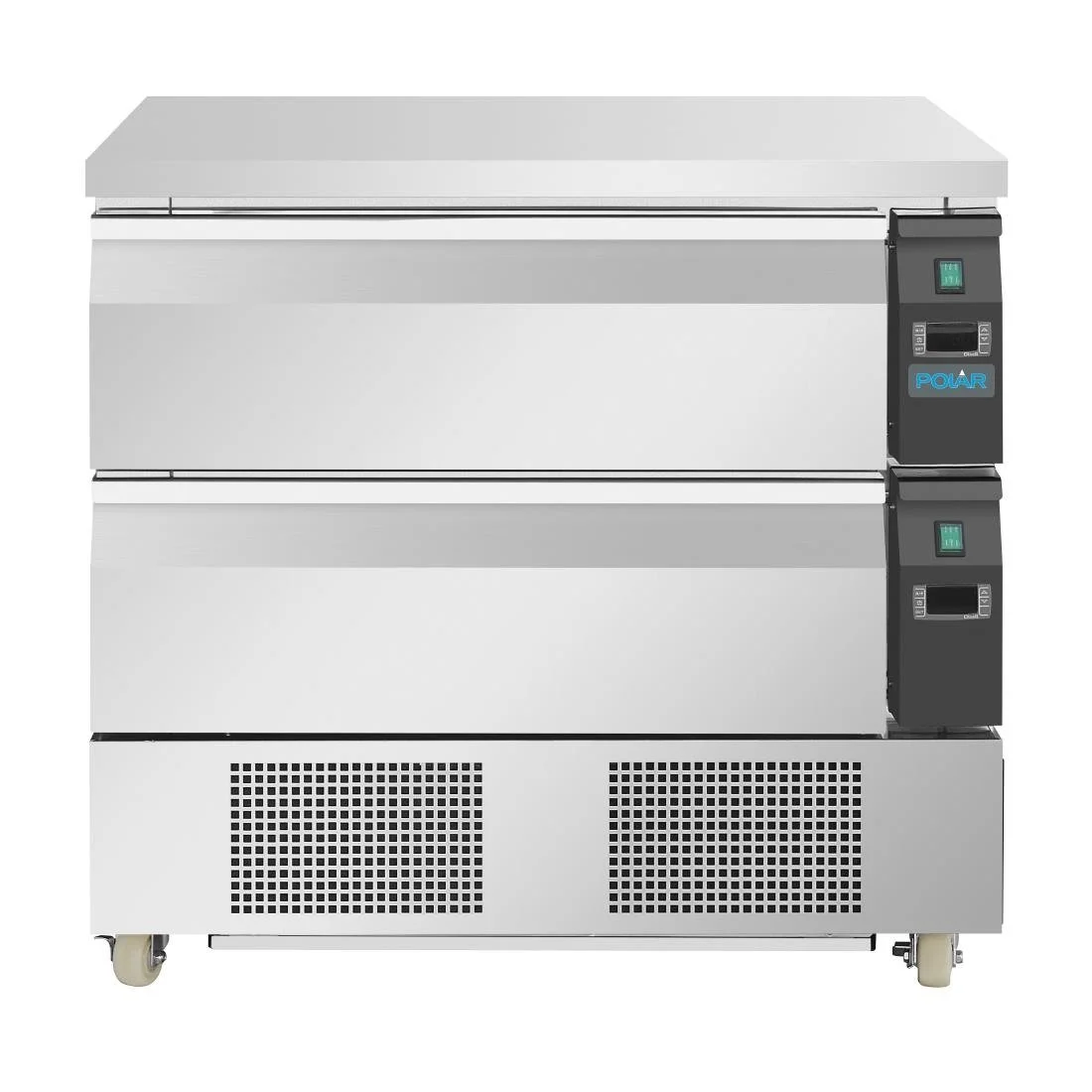Polar U-Series Double Drawer Dual Temperature Counter Fridge Freezer 4xGN - Image 3