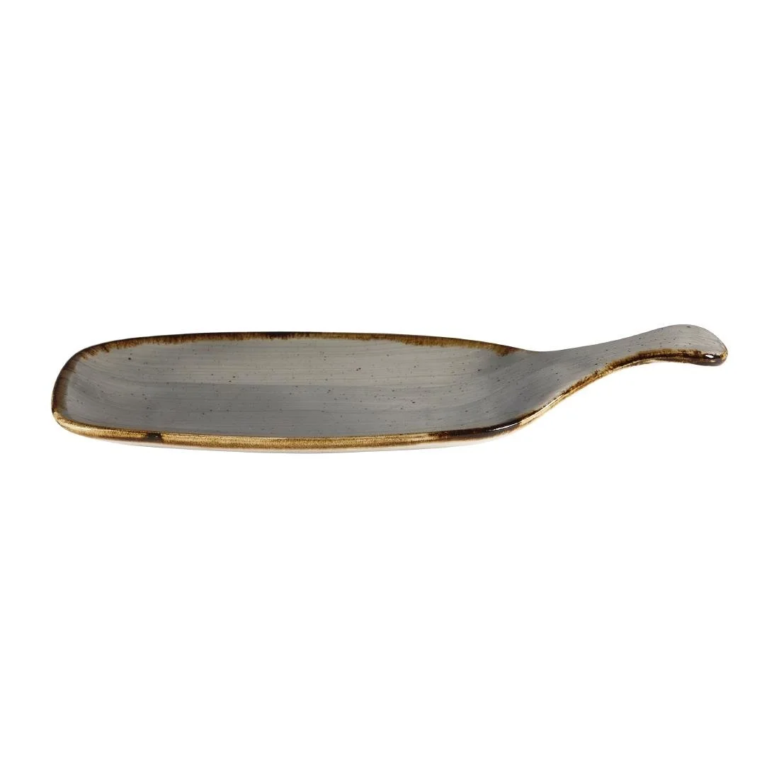 Churchill Stonecast Handled Paddles Peppercorn Grey 284mm (6 Pack) - Image 2