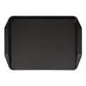 Cambro Polypropylene Handled Fast Food Tray Black 430mm - Image 1