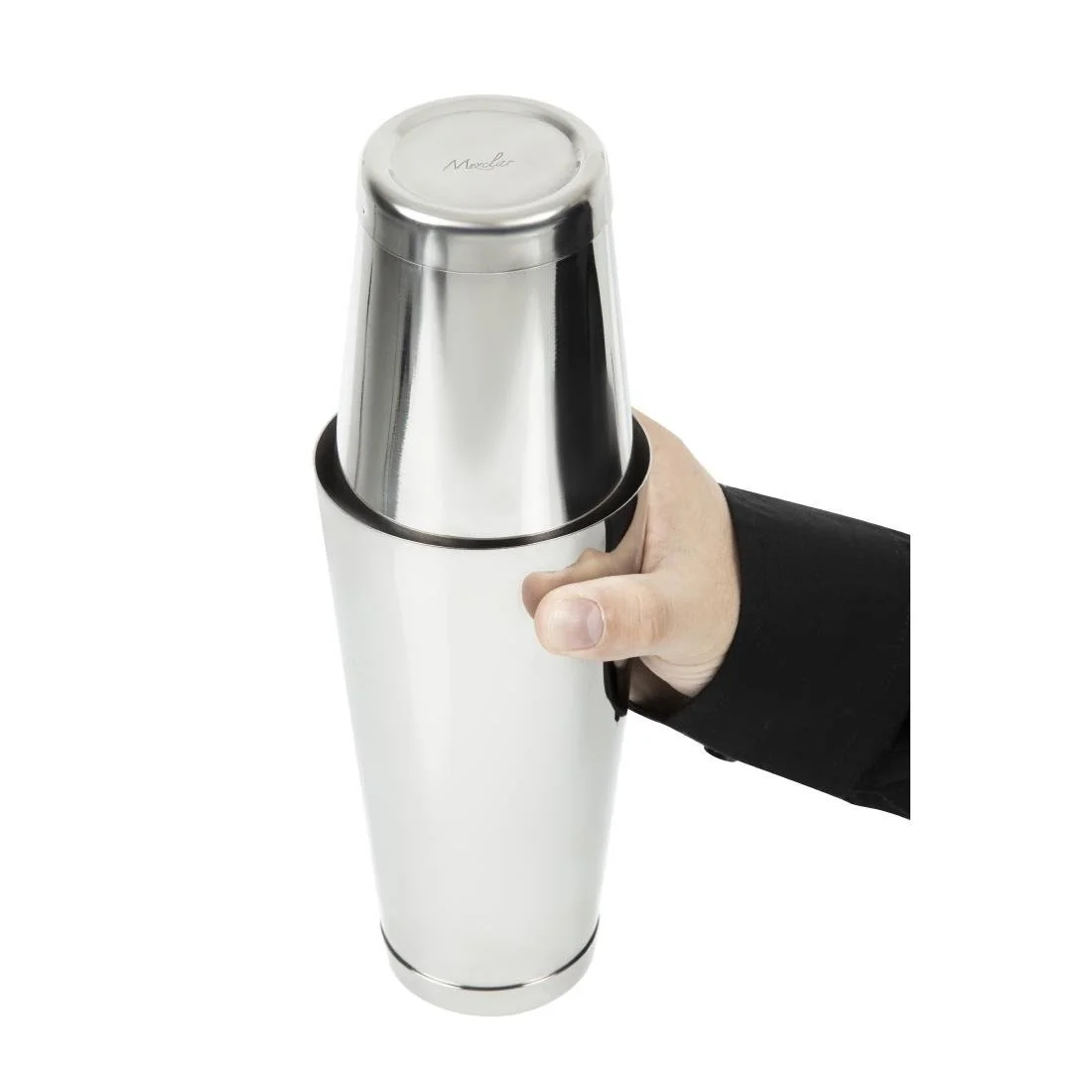 Beaumont Mezclar Tin on Tin Boston Cocktail Shaker Stainless Steel - Image 8