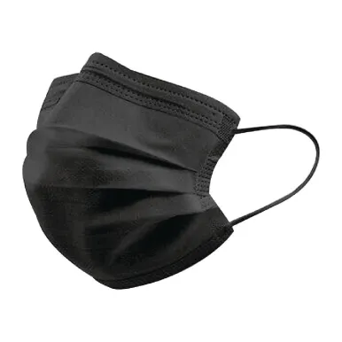 Black Type IIR Front of House Face Masks (50 Pack)