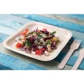 Fiesta Compostable Palm Leaf Plates Square 200mm (100 Pack) - Image 3