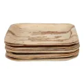 Fiesta Compostable Palm Leaf Plates Square 200mm (100 Pack) - Image 4