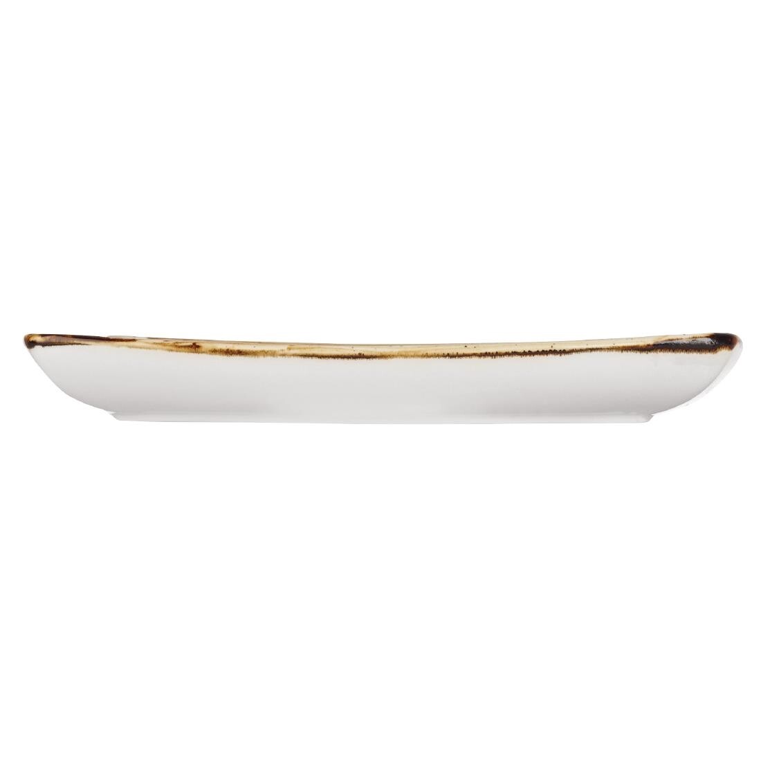 Churchill Stonecast Deep Square Plate Duck Egg Blue 260mm