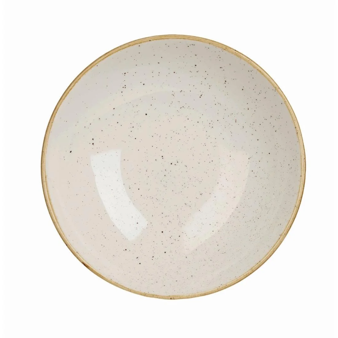 Churchill Stonecast Round Coupe Bowls Barley White 200mm (12 Pack) - Image 1