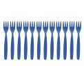 Polycarbonate Fork Blue Kristallon