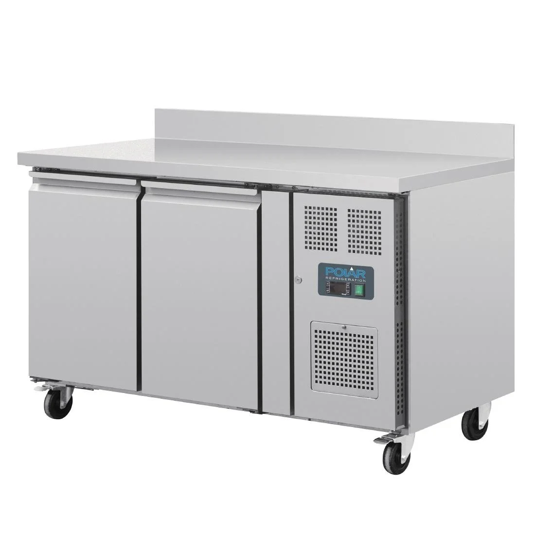 Polar U-Series Double Door Counter Fridge with Upstand 282Ltr - Image 9