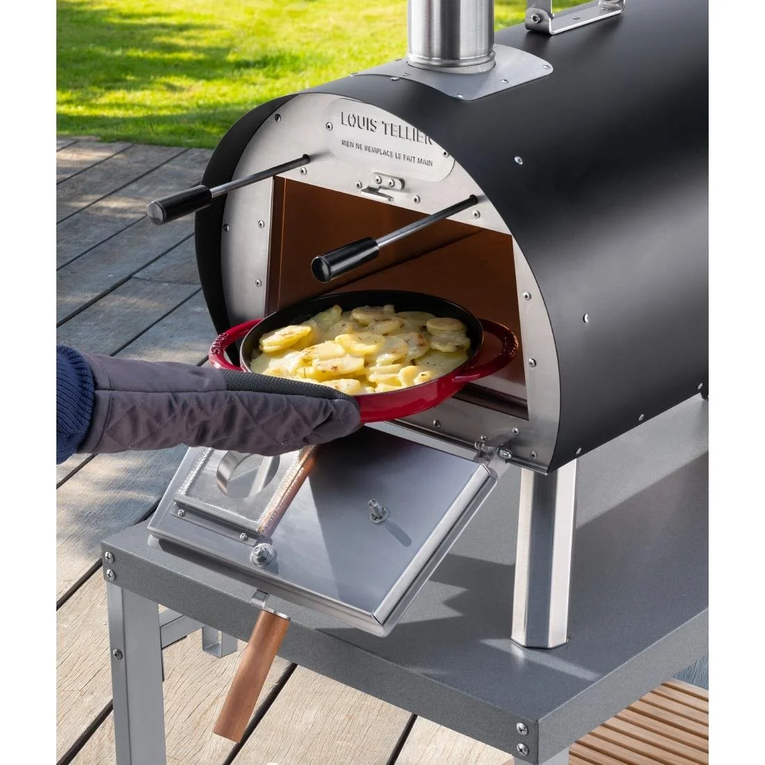 Louis Tellier Marcel Wood-Fired Outdoor Oven MARC01 - Image 13