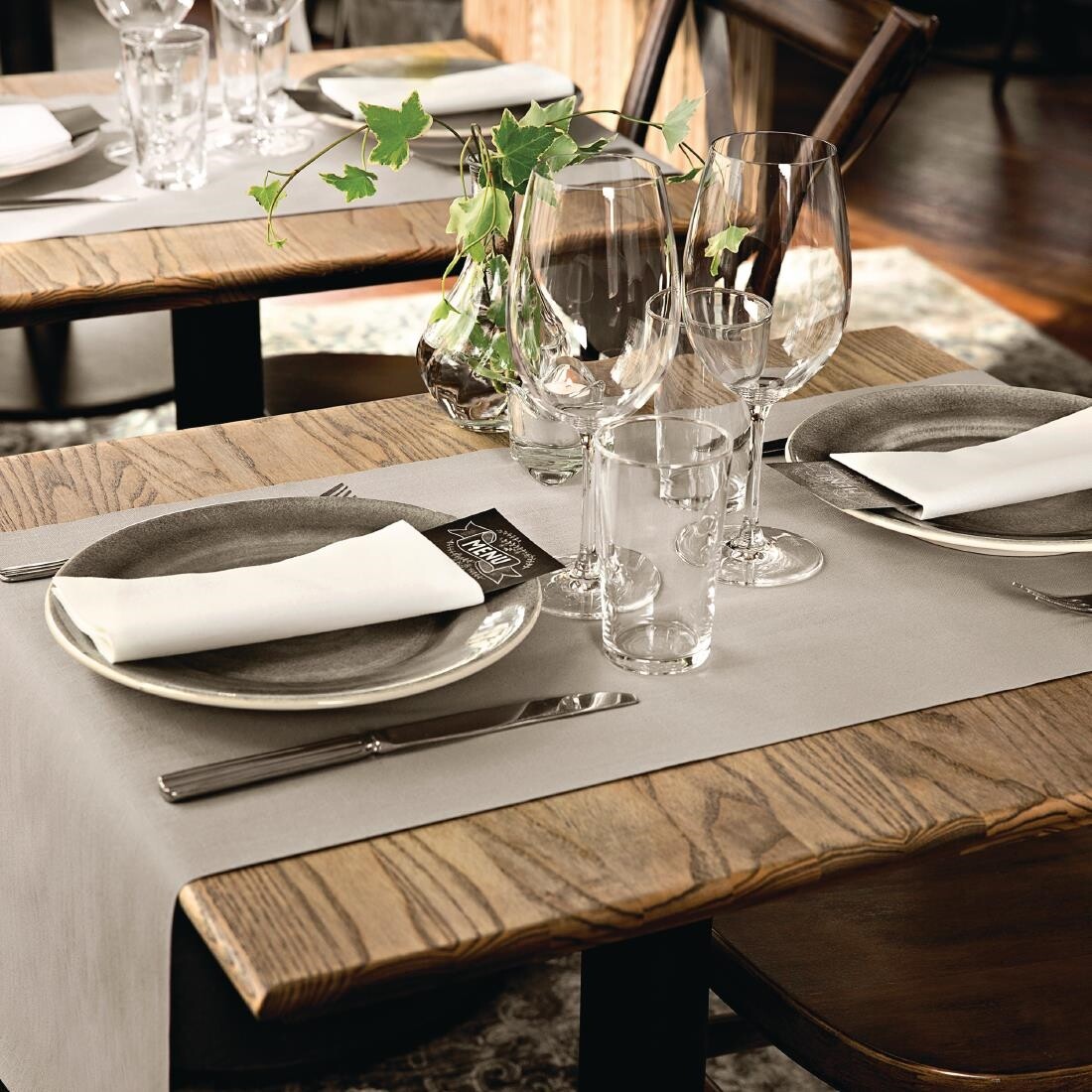 Tork Linstyle Dinner Napkin White 400mm