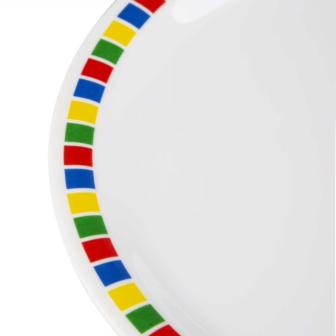 Kristallon Fairground Melamine Dinner Plates 230mm
