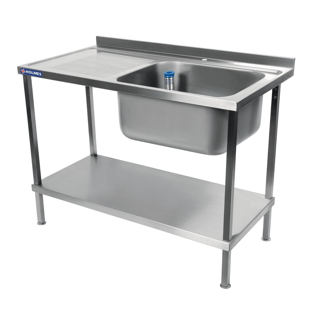 Holmes Fully Assembled Stainless Steel Sink Left Hand Drainer 1000mm