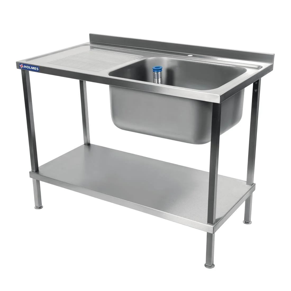 Holmes Fully Assembled Stainless Steel Left Hand Drainer 1500mm