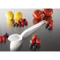 Matfer Bourgeat Exoglass Perforated Serving Spoon White 13" - Image 1
