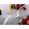 Matfer Bourgeat Exoglass Perforated Serving Spoon Clear 13" - Image 1