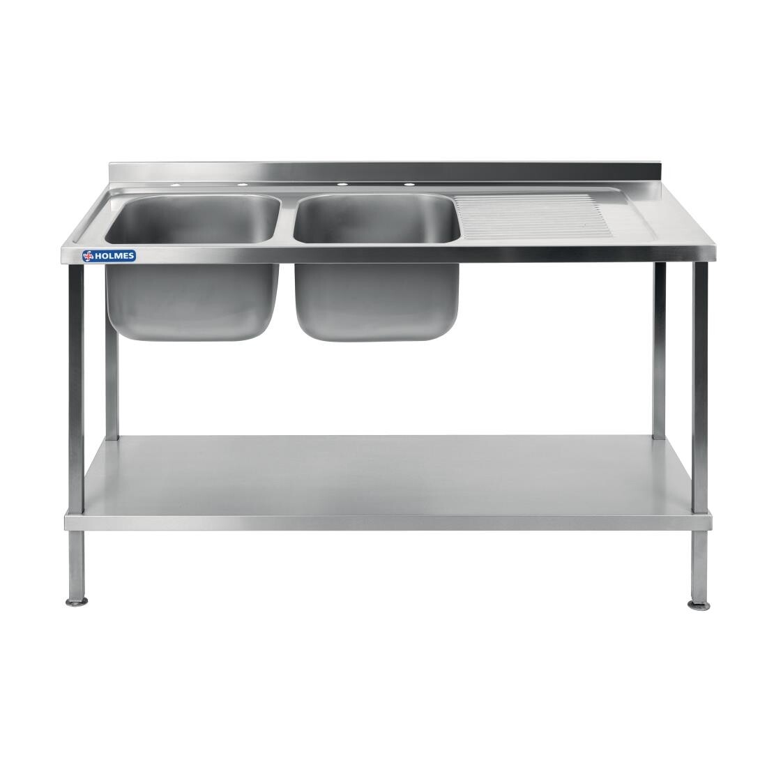 Holmes Fully Assembled Stainless Steel Sink Right Hand Drainer 1500mm