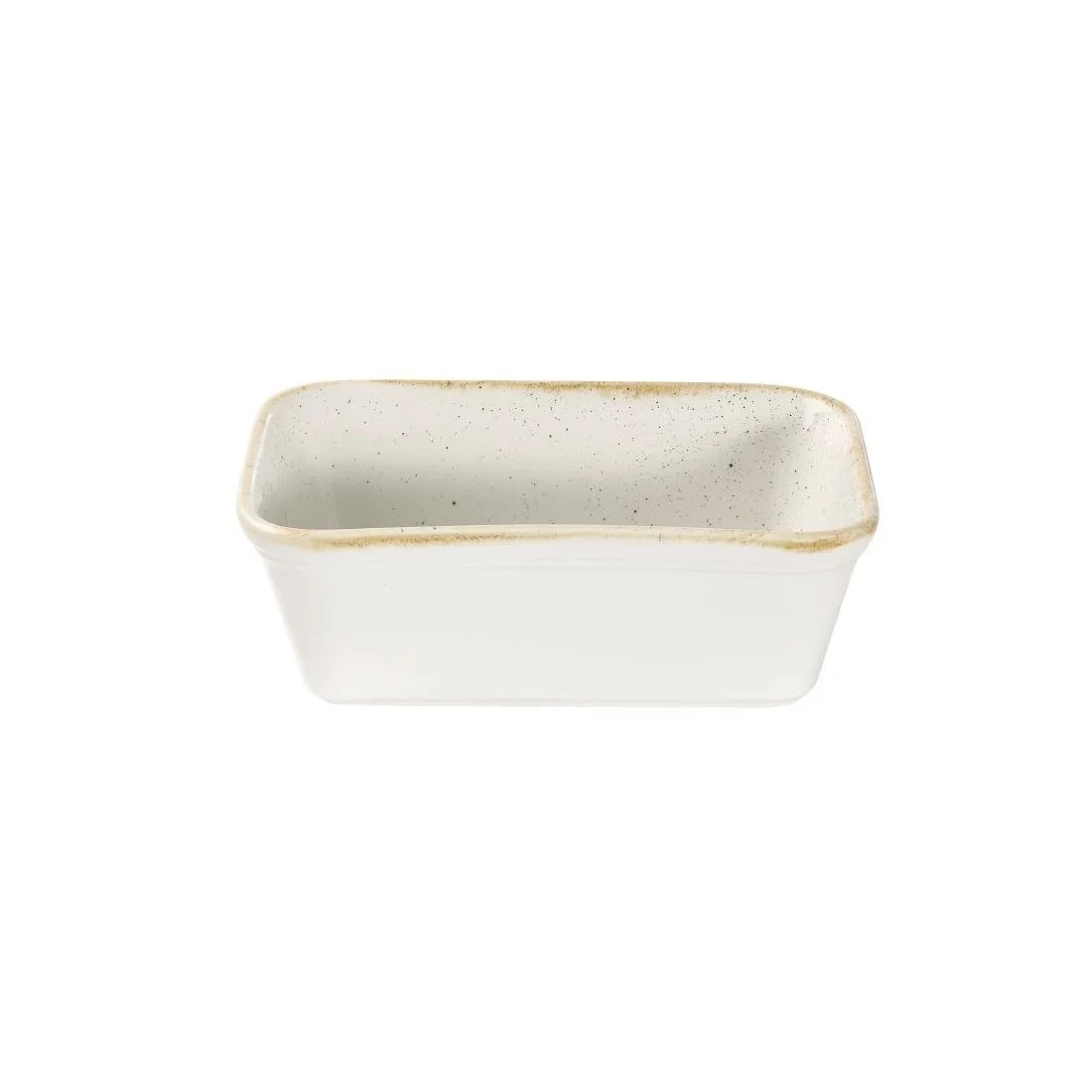 Churchill Stonecast Deep Rectangular Dishes Barley White 160mm (12 Pack) - Image 3