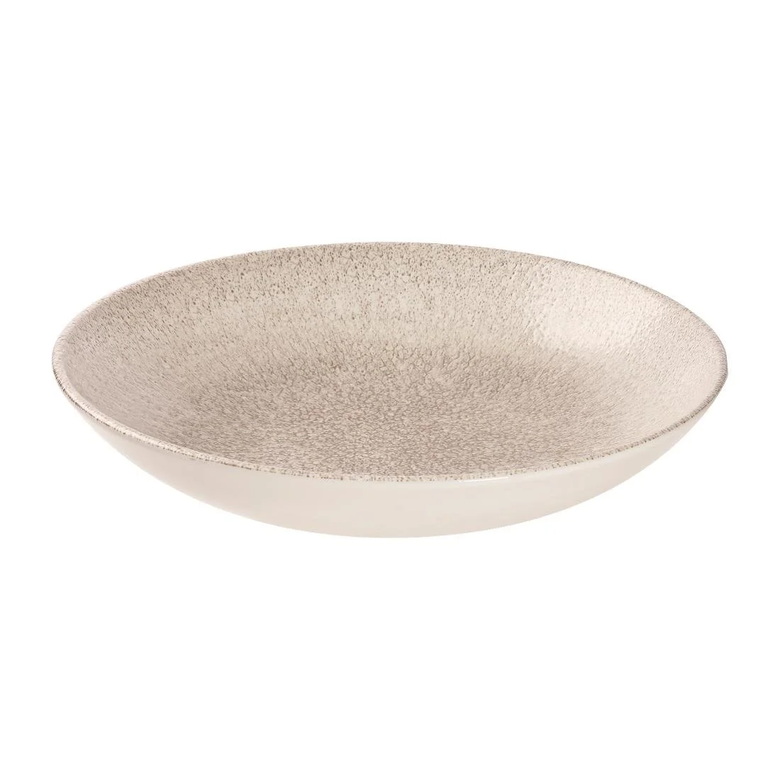 Churchill Studio Prints Raku Coupe Bowls Agate Grey 248mm (12 Pack) - Image 1
