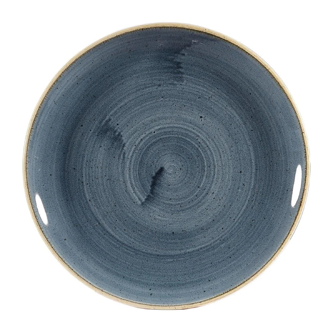 Churchill Stonecast Coupe Plates Blueberry 217mm (12 Pack)