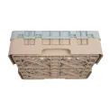 Cambro Camrack Beige 16 Compartments Max Glass Height 92mm - Image 5