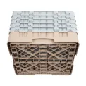 Cambro Camrack Beige 25 Compartments Max Glass Height 257mm - Image 5