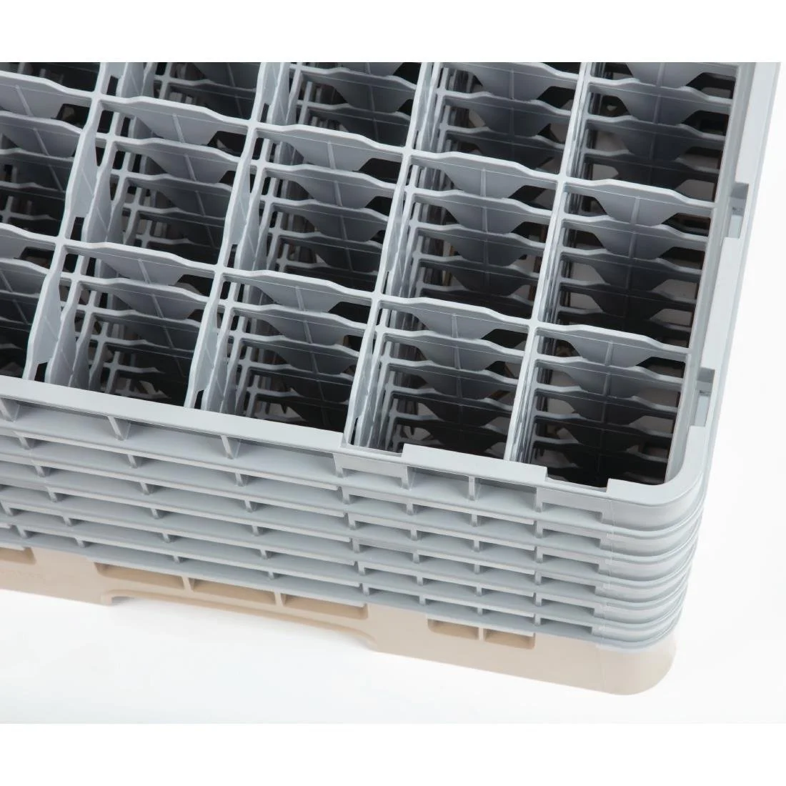 Cambro Camrack Beige 36 Compartments Max Glass Height 298mm - Image 3