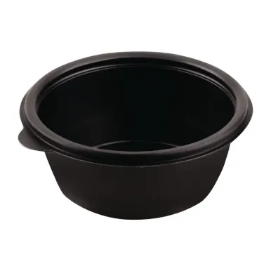 Fastpac Small Round Food Containers 375ml (500 Pack)