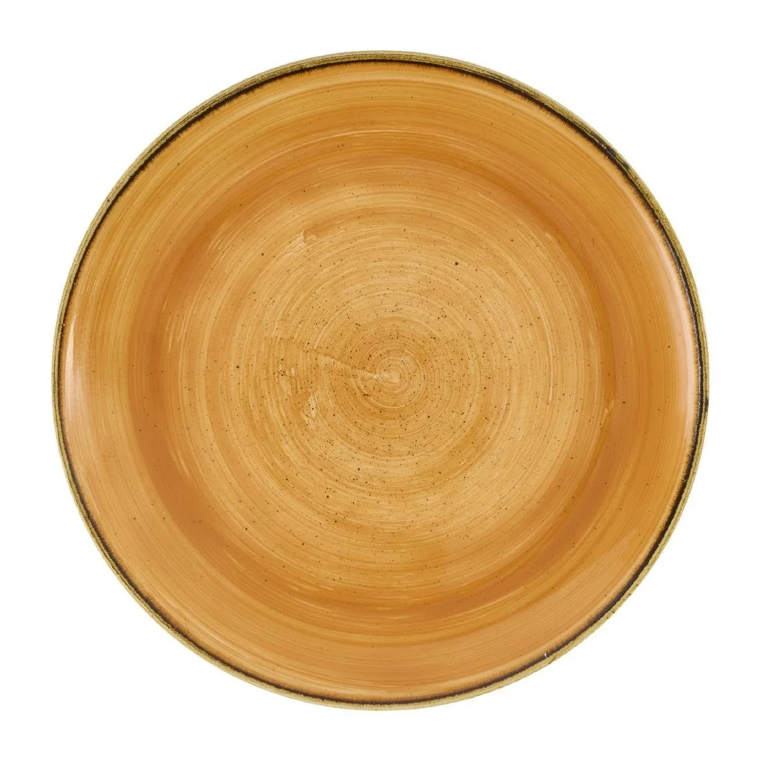 Churchill Stonecast Tangerine Coupe Plates 260mm (12 Pack) - Image 1