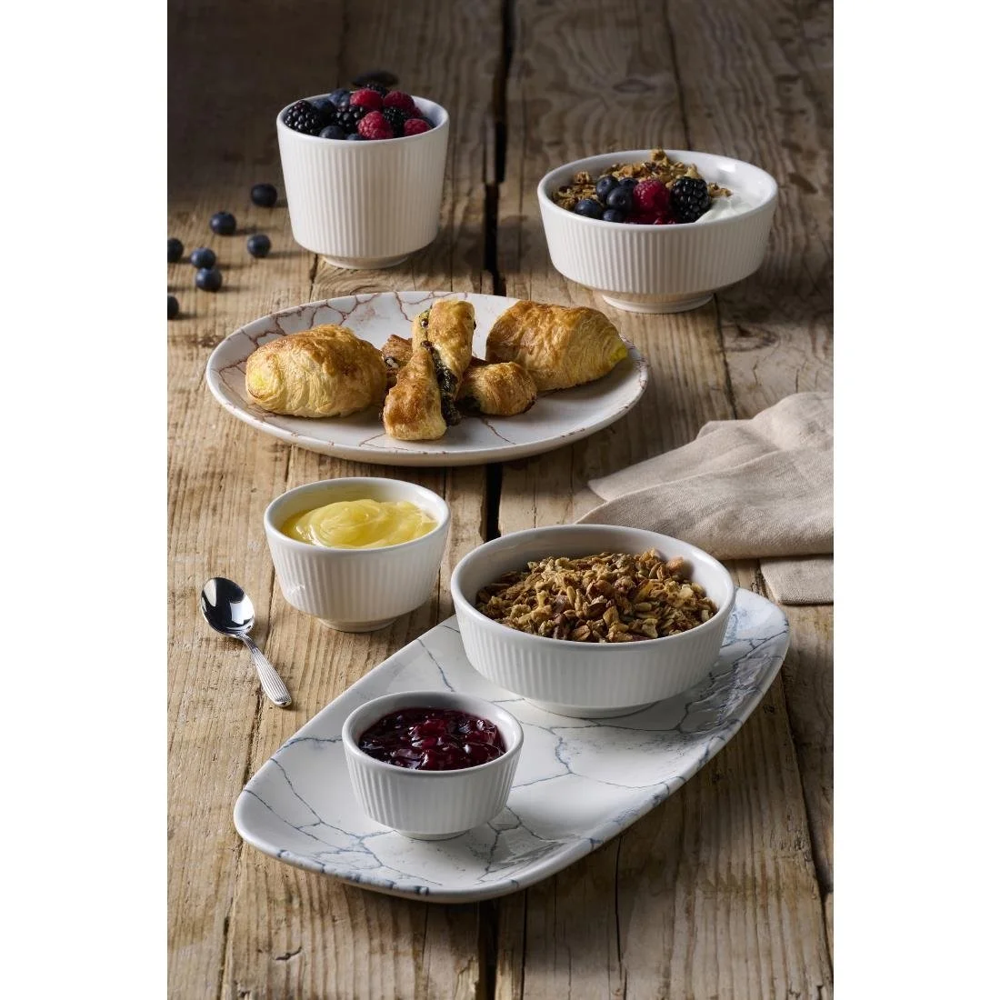 Churchill Nourish White Kochi Dip Pot 48x 80mm(12 Pack) - Image 2