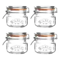 Kilner Square Clip Top Jar 0.5Ltr (4 Pack) - Image 1