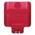 Rubbermaid Slim Jim Recycling Station Billboard Red