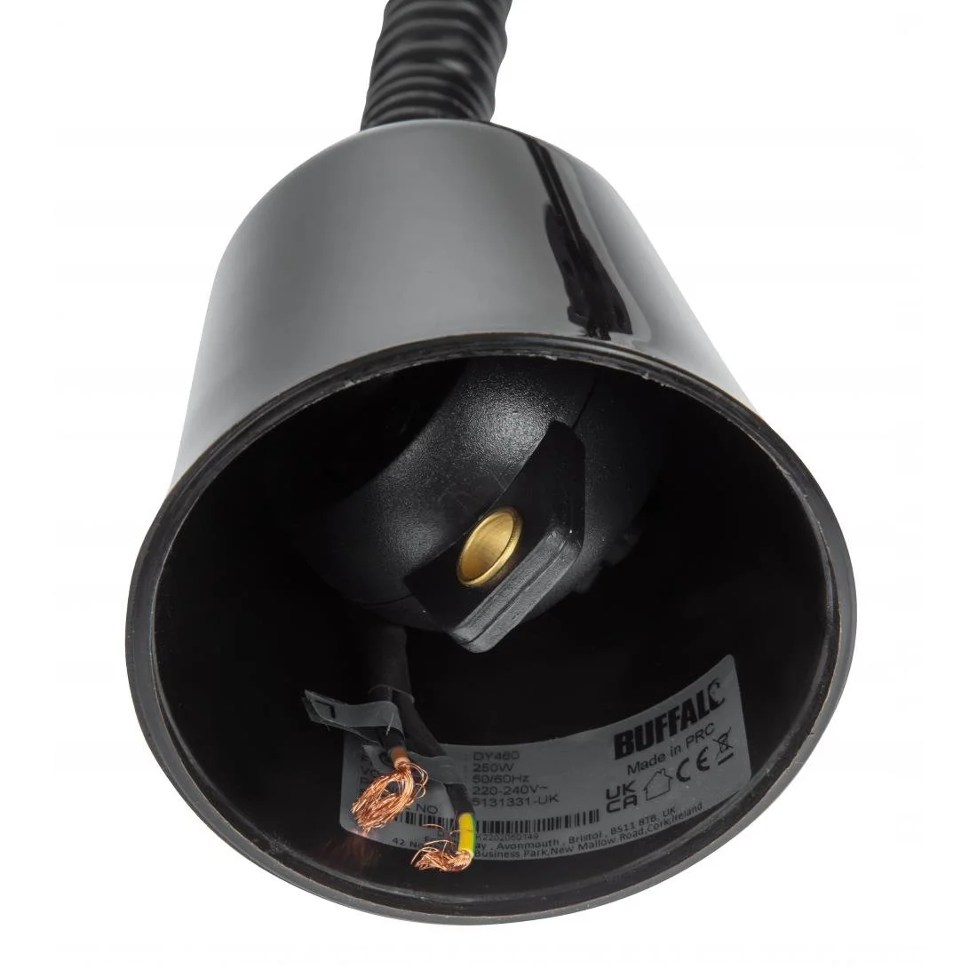 Buffalo Retractable Dome Heat Shade Copper Finish - Image 5