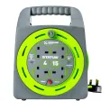 Status 4 Socket Handbag Cable Reel with Thermal Cut Out 13Amp 15m - Image 1