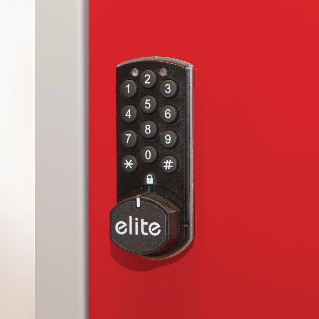 Elite Eight Door Electronic Combination Locker Grey