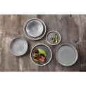 Olympia Canvas Flat Plates Blue Granite 180mm (6 Pack) - Image 2