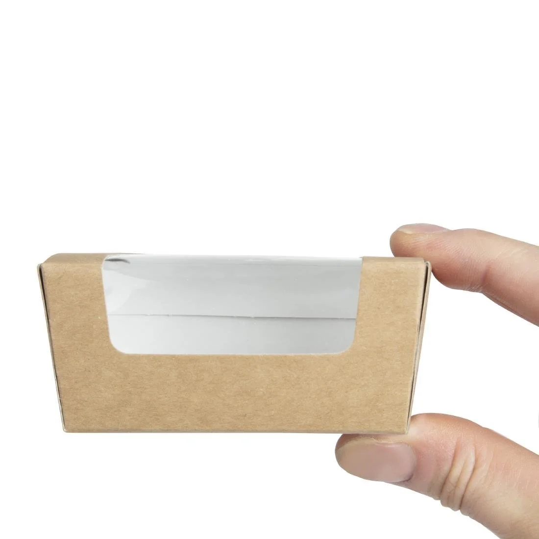 Colpac Compostable Kraft Cake Boxes with Window Small (500 Pack) - Image 5