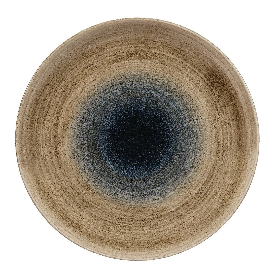 Churchill Stonecast Aqueous Coupe Plates Bayou Taupe 288mm (12 Pack) - Image 1