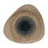 Churchill Stonecast Aqueous Triangular Plates Bayou Taupe 265mm (12 Pack)