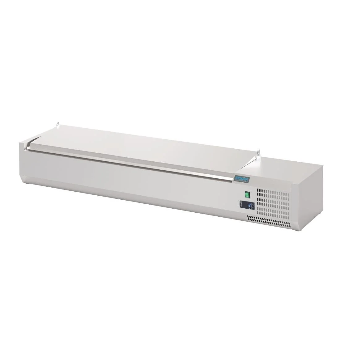Polar G-Series Countertop Prep Fridge with Lid 7x 1/4GN - Image 4