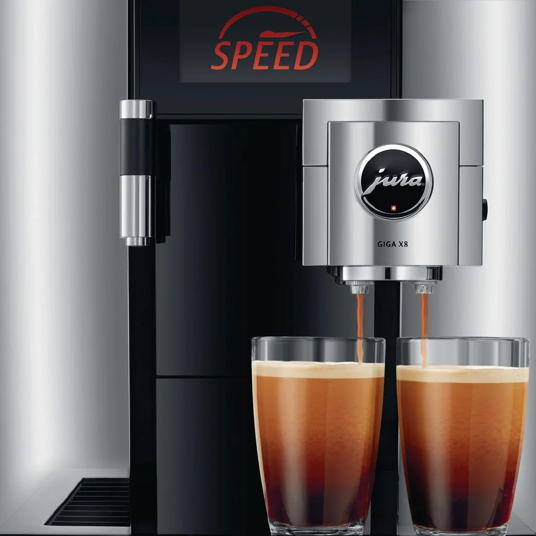 Jura Giga X8 Manual Fill Bean to Cup Coffee Machine Black - Image 10