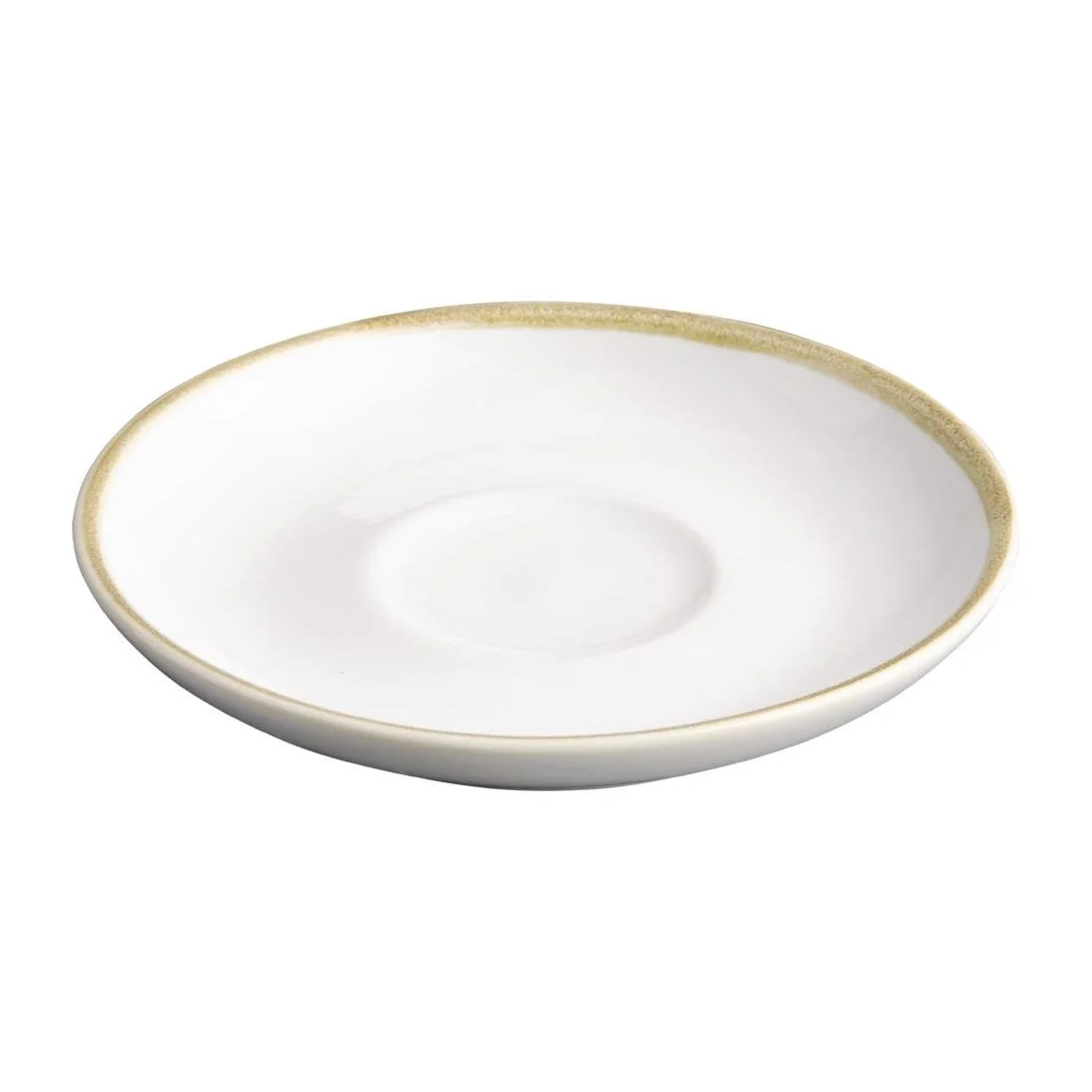 Olympia Kiln 340ml Cups Saucers Chalk 160mm (6 Pack) - Image 7