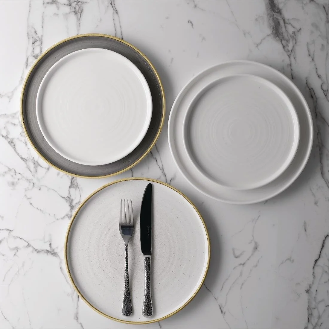 Churchill Chefs' Plates Walled Plates White 210mm (6 Pack) - Image 4